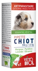 Vétobiol Pipette Puppy 250g to 1,5kg 1 Pipette