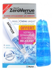 Mylan Objectif ZeroVerrue Freeze Stylo 7,5 g + Séparateur d'Orteils Relaxant Offert