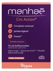 Vitavea Manhaé Circ Action 15+ 30 Capsules