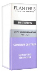 Planter's Acide Hyaluronique Soin Lifting Réparateur Contour des Yeux 15 ml