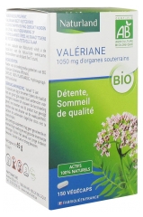 Naturland Valerian Organic 150 VegCaps