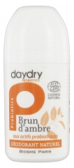 Déodorant Soin Probiotique Brun d'Ambre Roll-On 50 ml