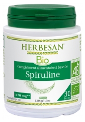 Herbesan Spiruline Bio 120 Gélules