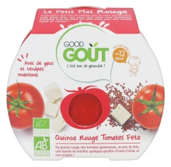 Good Goût Le Petit Plat Quinoa Rouge Tomates Feta dès 12 Mois Bio 220 g