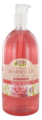 MKL Green Nature Marseille Liquid Soap Argan Oil Damask Rose 1 L