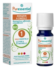 Puressentiel Bio Ätherisches Öl Rosmarin mit Cineol 10 ml