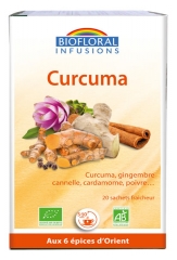 Biofloral Infusions Curcuma Bio 20 Sachets