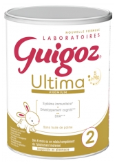 Guigoz Ultima Premium Lait 2ème Âge Dès 6 Mois Jusqu'à 1 An 800 g