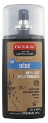 Manouka Baby Myggspray Barnkammare Alla Zoner 75 ml