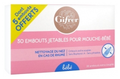 Gifrer Bébé 30 Embouts Jetables Pour Mouche-Bébé dont 5 Embouts Offerts