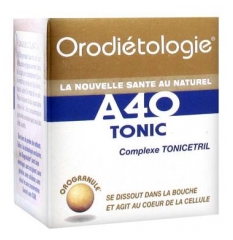 Laboratoires Zannini Orodiétologie A40 Tonic 40 Orogranules (à consommer de préférence avant fin 10/2020)