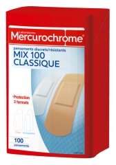 Mercurochrome Classics Multi-Format 100 Pansements 