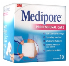 3M Medipore Professional Care Sparadrap Non Tissé 5 cm x 10 m