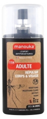 Manouka Répulsif Anti-Moustiques Corps et Visage Adulte 75 ml