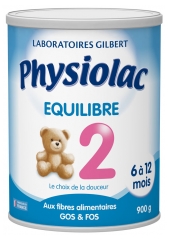 Physiolac Equilibre 2 6 à 12 Mois 900 g