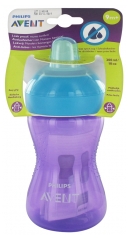 Avent Mehki lonček s slamicami 300 ml 9 mesecev in več