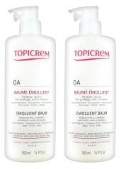 Topicrem Peaux Atopiques DA Baume Émollient Lot de 2 x 500 ml