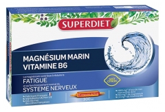 Superdiet Magnésium Marin + Vitamine B6 20 Ampoules
