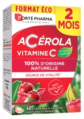 Forté Pharma Energy Acerola 60 Tablets to Crunch