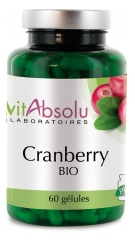 VitAbsolu Cranberry Bio 60 Gélules