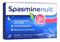 Laboratoires Jolly Jatel Spasmine Night 1,8 mg Melatonin 30 Tabletten