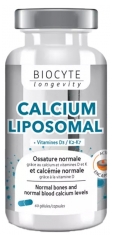 Biocyte Longevity Calcio Vitaminas D3 + K2 60 Cápsulas