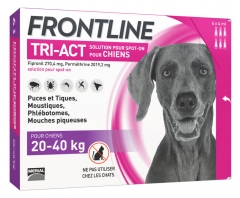 Frontline TRI-ACT Chiens 20-40 kg 6 Pipettes