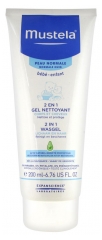 Mustela 2 en 1 Gel Nettoyant Corps et Cheveux Peau Normale 200 ml