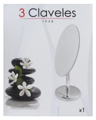 3 Claveles Oval Mirror Swivel Base
