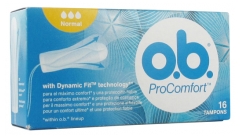 o.b. ProComfort 16 Tampons Normal