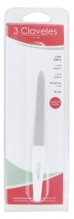 3 Claveles Lixa de Unhas Safira 15 cm