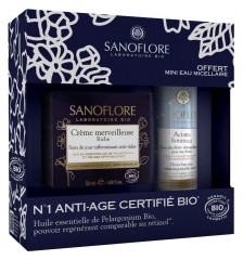 Sanoflore Crème Merveilleuse Riche 50 ml + Aciana Botanica Eau Micellaire Démaquillante 50 ml Offerte