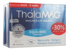 Laboratoires IPRAD Thalamag Magnésium Marin Équilibre Intérieur Lot de 2 x 30 Comprimés