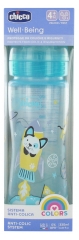 Chicco Well Being Colors Baby Bottle 330ml 4 Months and Over