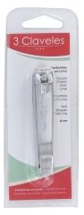 3 Claveles Nagelknipper met Vijl 8 cm