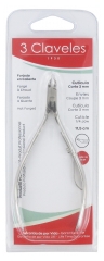 3 Claveles Cuticle Pliers 3mm Cutting