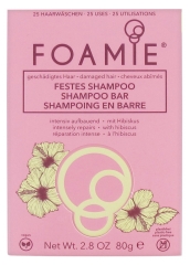 Foamie Shampoing en Barre à l'Hibiscus Cheveux Abîmés 80 g