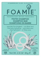 Foamie Shampoing en Barre à l'Aloe Vera Cheveux Secs 80 g