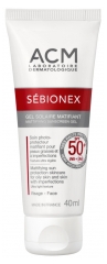 Laboratorij ACM S&eacute;bionex Matirni sončni gel SPF50+ 40 ml