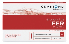 Granions von Eisen 30 Ampullen