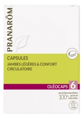 Pranarôm Oléocaps 6 Light Legs and Circulatory Comfort 30 Capsules