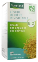 Naturland Levure de Bière Revivifiable Bio 150 Végécaps