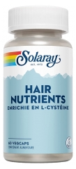 Solaray Hair Nutrients 60 Capsules Végétales