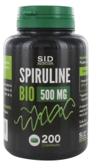 S.I.D Nutrition Spiruline Bio 500 mg 200 Comprimés
