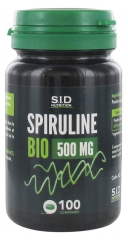 S.I.D Nutrition Spiruline Bio 500 mg 100 Comprimés