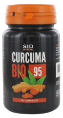 S.I.D Nutrition Turmeric Organic 95 120 Tabletek