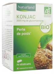 Naturland Konjac Organisch 75 Vegecaps