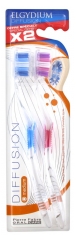 Elgydium Diffusion 2 Brosses à Dents Medium