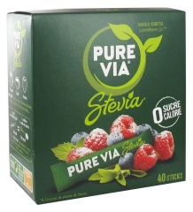 Pure Via Stevia 40 Sticks