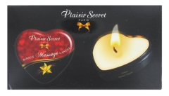 Plaisir Secret 5 Bougies de Massage à la Vanille